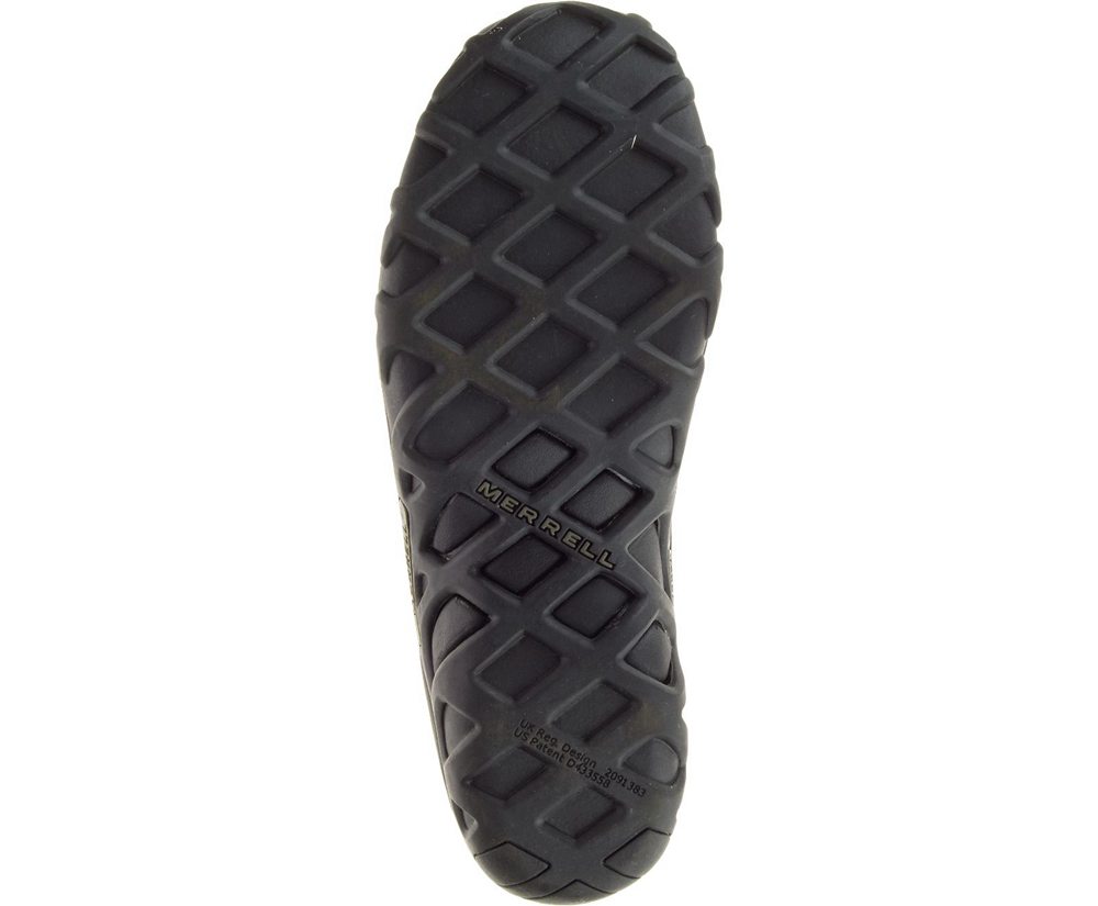 Merrell Slip Ons Black - Jungle Moc Nubuck - Mens 14HKODPFE